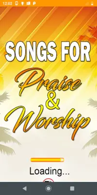 Songs for praise and worship android App screenshot 1